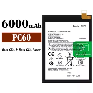 Batteria PC60 per Motorola Moto G54 / Moto G54 Power / Moto G24 Power