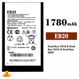 Batteria EB20 per Motorola Droid Razr Xt910 / Droid Razr Xt912 / Droid Razr EB20