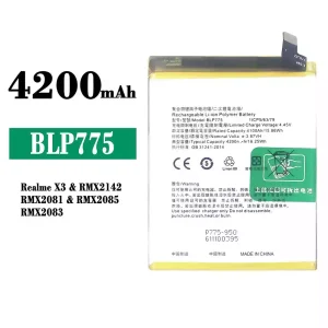 Batteria BLP775 per OPPO Realme X3