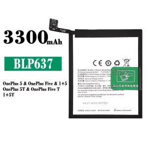 Batteria BLP637 per OnePlus 5 / OnePlus 5T