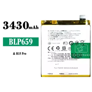 Batteria BLP659 per OPPO R15 Pro