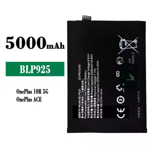 Batteria BLP925 per OnePlus 10R 5G/ OnePlus ACE/ 1+NORD 3 5G