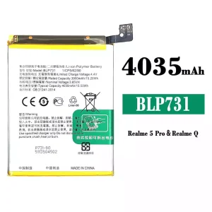 Batteria BLP731 per OPPO Realme 5 Pro /Realme Q