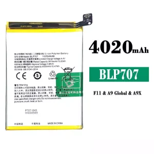 Batteria BLP707 per OPPO A9 /A9X /F11