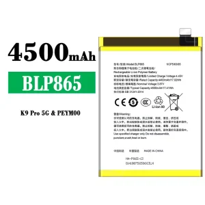 Batteria BLP865 per OPPO K9 Pro