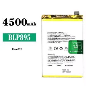 Batteria BLP895 per OPPO Reno 7 SE