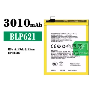 Batteria BLP621 per OPPO R9s/R9sk/R9sm