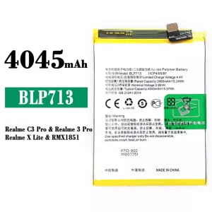 Batteria BLP713 per OPPO Realme C3 Pro/ Realme 3 Pro/Realme X Lite