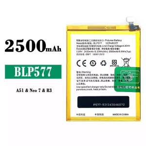 Batteria BLP577 per OPPO A51/Neo 7 R3