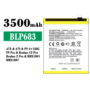 Batteria BLP683 per OPPO A7X / A7S / F9 Pro / Realme C2 Pro / Realme 2 Pro