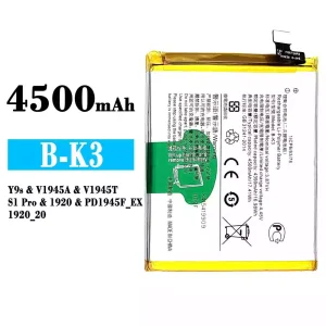 Batteria B-K3 per VIVO Y9s / S1 Pro