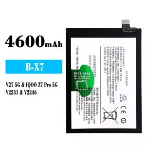 Batteria B-X7 per VIVO V27 5G/IQOO Z7 Pro 5G
