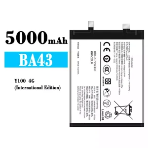 Batteria BA43 per VIVO Y100 4G International Edition