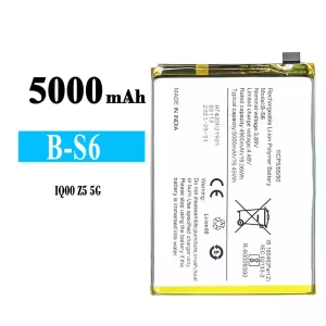Batteria B-S6 per VIVO IQOO Z5 5G