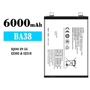 Batteria BA38 per VIVO IQOO Z9 5G