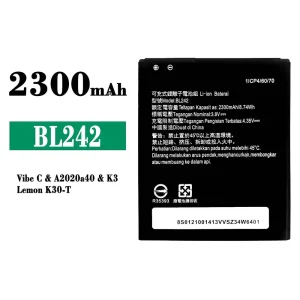 Batteria BL242 per Lenovo Vibe C / K3 / Lemon K30-T