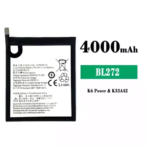 Batteria BL272 per Lenovo K6 Power