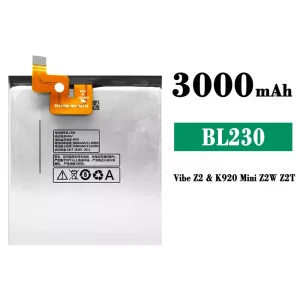 Batteria BL230 per Lenovo Vibe Z2/Z2T/K920 Mini Z2W
