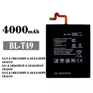 Batteria BL-T49 per LG K51S / K61 / K41S