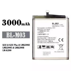 Batteria BL-M03 per LG K22 / K22 Plus