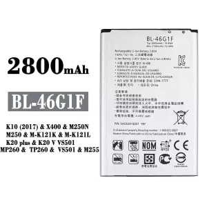 Batteria BL-46G1F per LG K10 (2017) / K20 plus