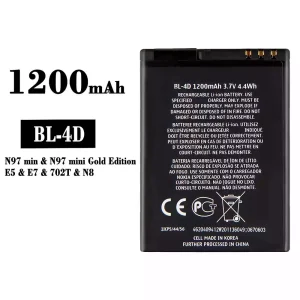 Batteria BL-4D per Nokia N97 mini/E5/E7/702T/N8