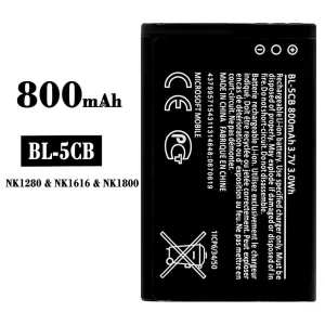 Batteria BL-5CB per Nokia NK1280/NK1616/NK1800