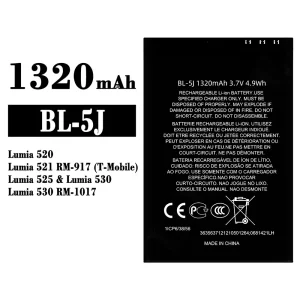 Batteria BL-5J per Nokia Lumia 520 Lumia 521 Lumia 525 Lumia 530