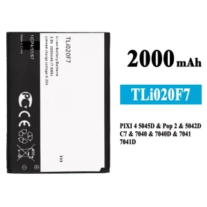Batteria TLi020F7 per Alcatel PIXI 4 5.0 5045J/5045T/5045D