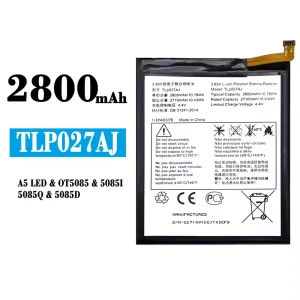 Batteria TLP027AJ per Alcatel A5 LED/OT5085/5085I/5085Q/5085D