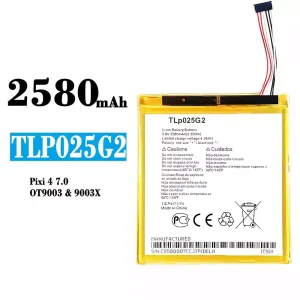 Batteria TLP025G2 per Alcatel Pixi 4 7.0