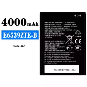 Batteria E6539ZTE-B per ZTE Blade A53