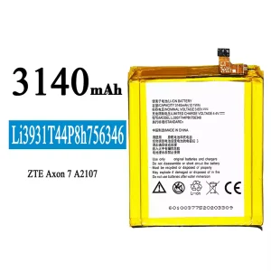 Batteria Li3931T44P8h756346 per ZTE Axon 7