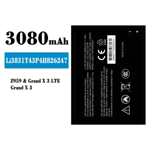 Batteria Li3831T43P4H826247 per ZTE Z959/Grand X 3