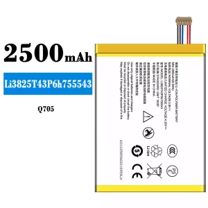Batteria Li3825T43P6h755543 per ZTE Q705