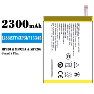 Batteria Li3823T43P3h715345 per ZTE MF910/MF910S/MF920M/MF920/MF920A/MF920S