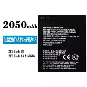 Batteria Li3820T43P4h695945 per ZTE Blade L8/A3