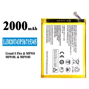 Batteria Li3820T43P3h715345 per ZTE Grand S Flex/MF910/MF910L/MF910S