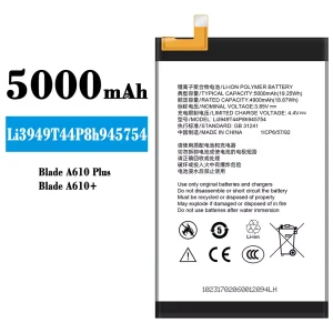 Batteria Li3949T44P8h945754 per ZTE Blade A610+/A610 PLUS