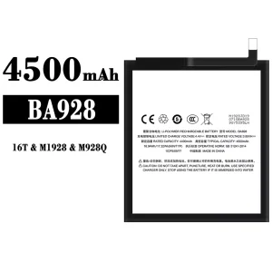 Batteria BA928 per Meizu 16T/M1928/M928Q