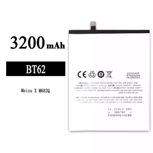 Batteria BT62 per Meizu X/M682Q