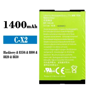 Batteria BAT-11005-001 per BlackBerry 8350i/8800/8820/8830/C-X2