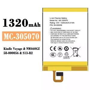 Batteria MC-305070 per Amazon Kindle Voyage