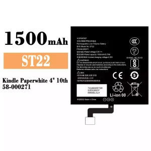 Batteria ST22 per Amazon Kindle Paperwhite 4"10th/58-000271