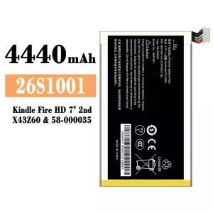 Batteria 26S1001 per Amazon Kindle Fire HD 7"2nd/58-000035