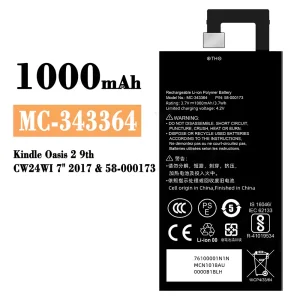 Batteria MC-343364 per Amazon Kindle Oasis 2 9th /58-000173