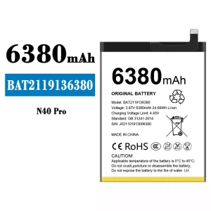 Batteria BAT2119136380 per Doogee N40 Pro