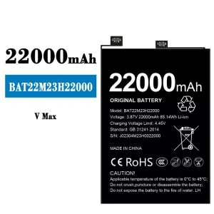 Batteria BAT22M23H22000 per Doogee V Max