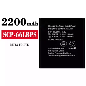 Batteria SCP-66LBPS per Kyocera C6743 TD-LTE