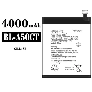 Batteria BL-A50CT per General Mobile GM 23 SE